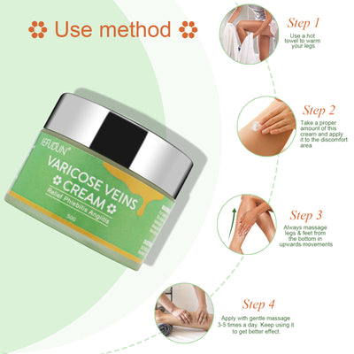 Safflower Skin care lotion Varicose Cream