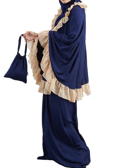 Girls Long Sleeve Dress Hijab