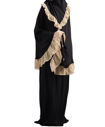 Girls Long Sleeve Dress Hijab