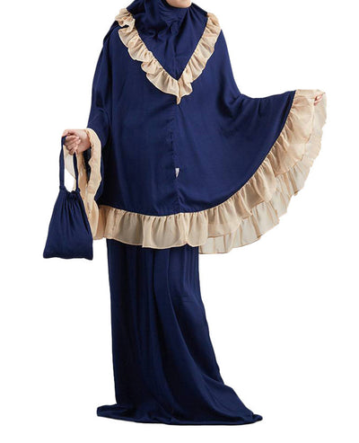 Girls Long Sleeve Dress Hijab