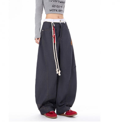 Double Waist Machete Jeans