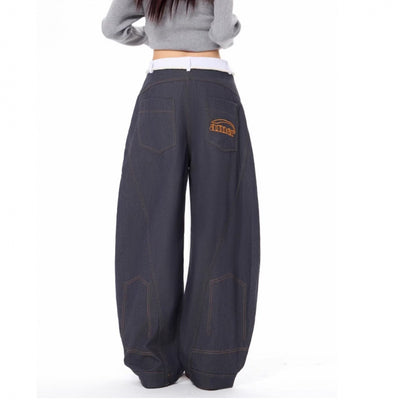 Double Waist Machete Jeans