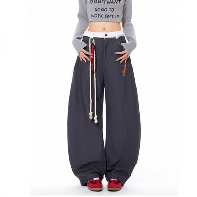 Double Waist Machete Jeans