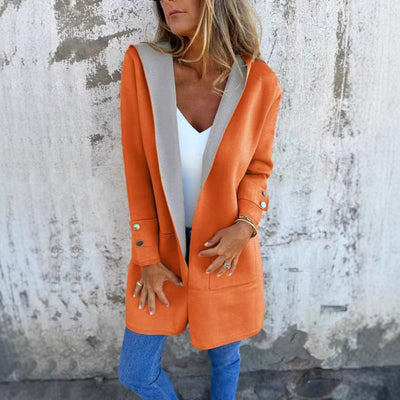 Cardigan Hooded Coat