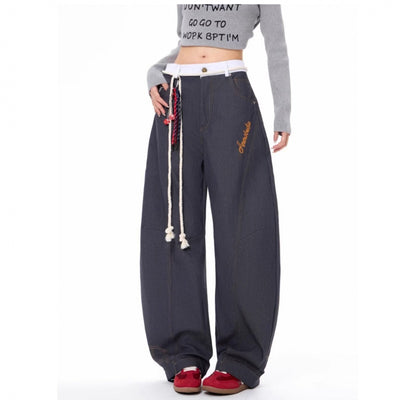 Double Waist Machete Jeans