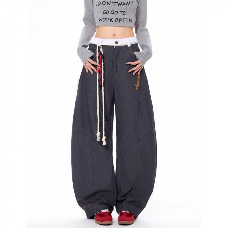 Double Waist Machete Jeans